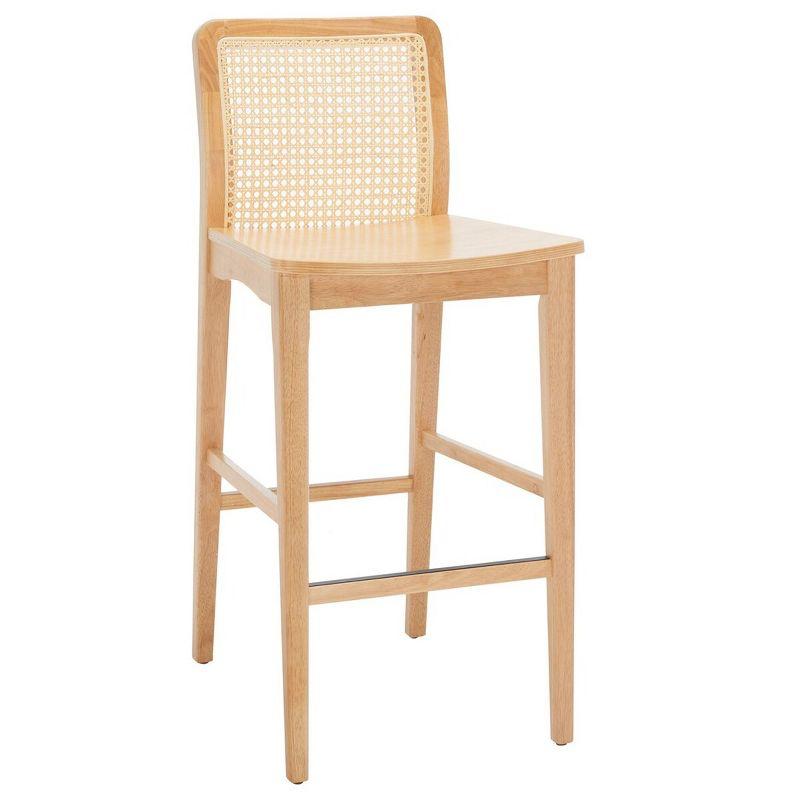 Benicio Rattan Bar Stool (Set Of 2)  - Safavieh