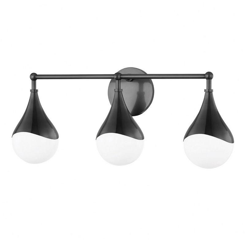 Algiers 3 Light Frosted Dimmable Vanity Light