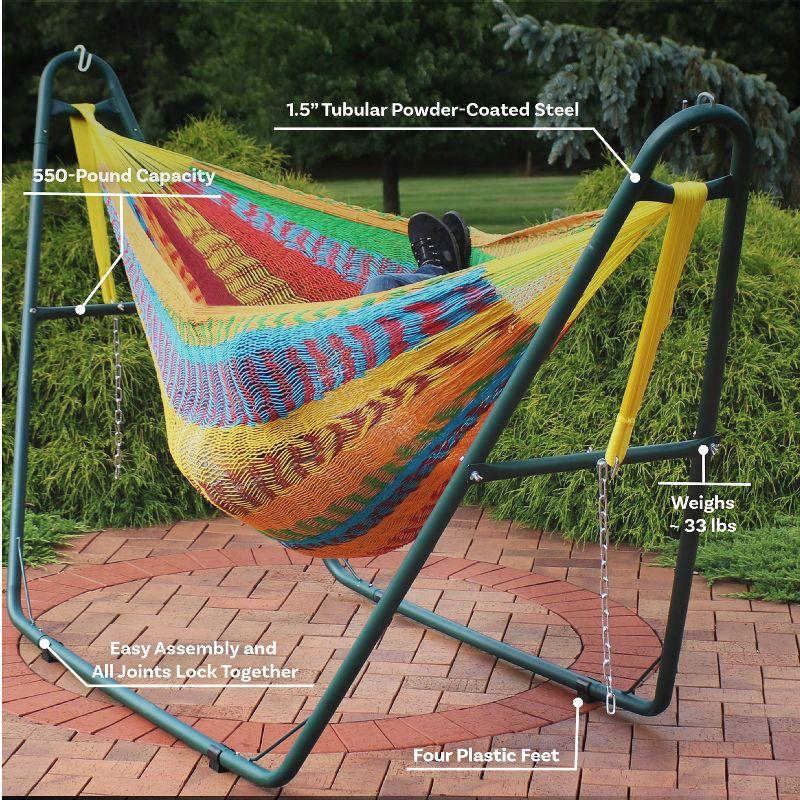 Powder-Coated Steel Multi-Use Universal Hammock Stand