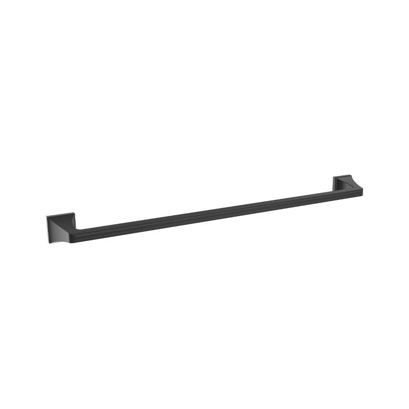 Amerock Mulholland Matte Black 24 inch (610mm) Towel Bar