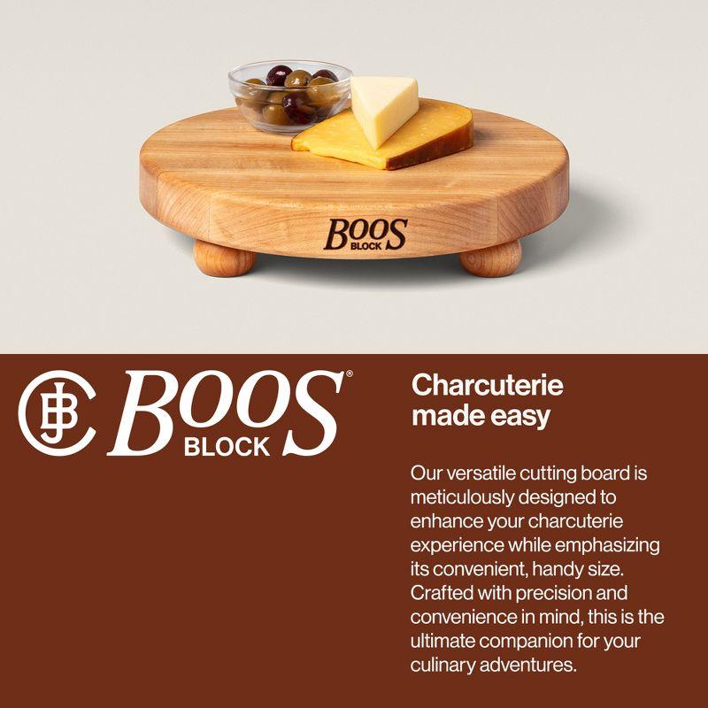 John Boos John Boos BoosBlock® 12" Round Maple Wood Cutting Board