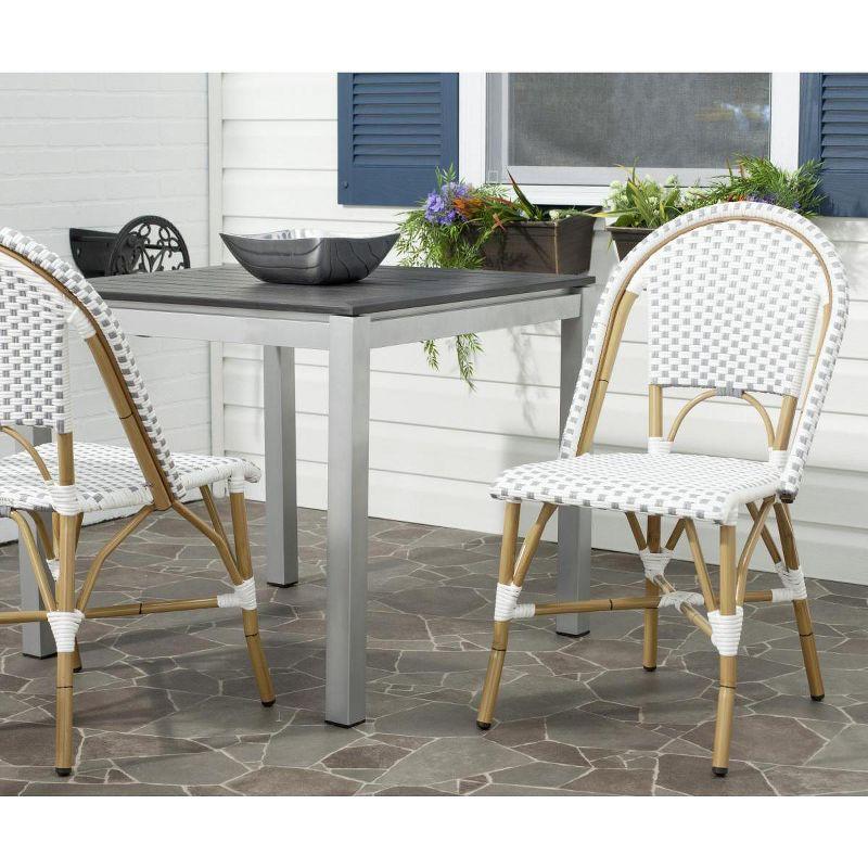 Salcha Indoor Outdoor French Bistro Side Chair (Set of 2)  - Safavieh