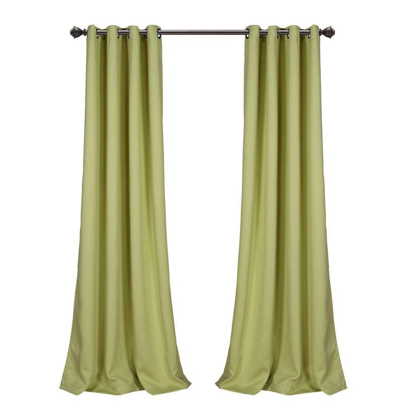 Torre & Tagus Insulated Polyester Blackout Curtain Pair (Set of 2)