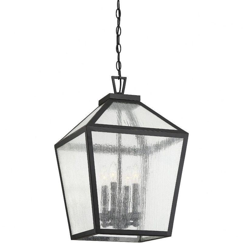 Savoy House Woodstock 4 - Light Pendant in  Black