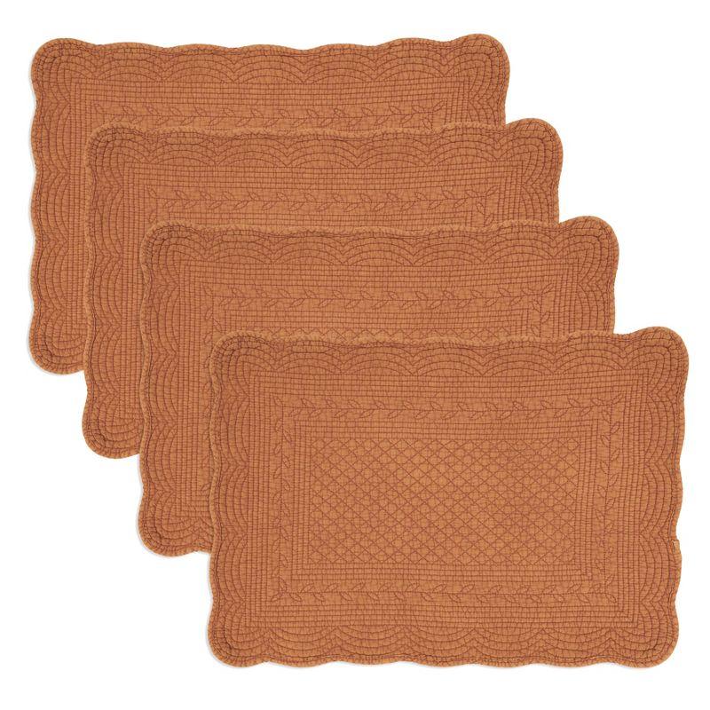 Saro Lifestyle Classic Quilted Placemat (Set of 4)