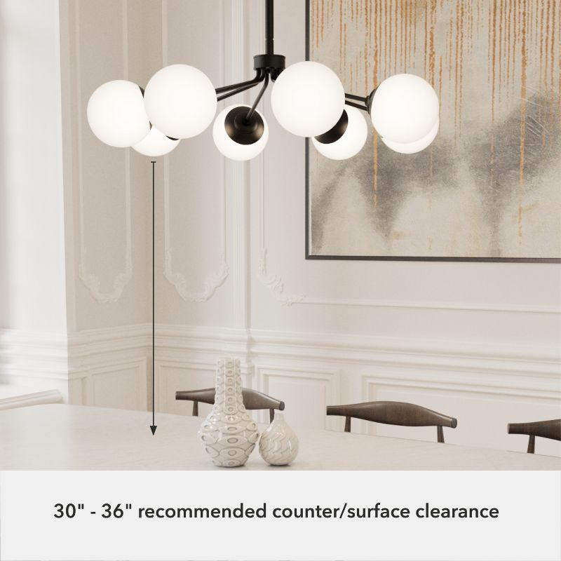 Hepburn 8 - Light Sputnik Modern Linear Chandelier