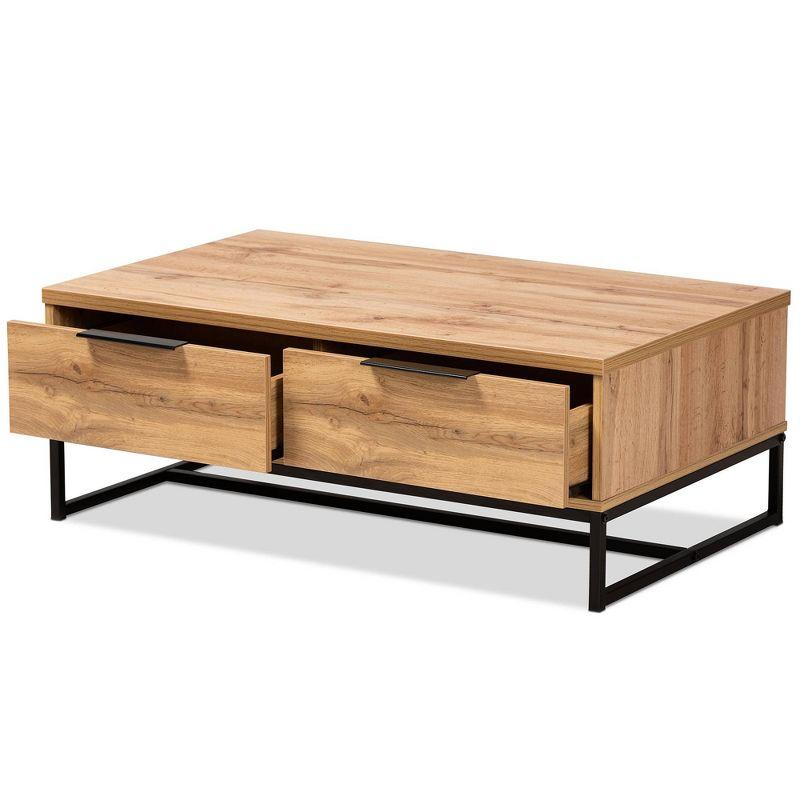 Aalijah Solid Wood Top Coffee Table