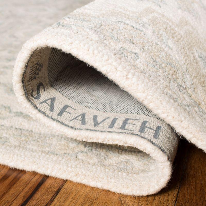 Micro-Loop MLP503 Hand Tufted Indoor Runner Rug - Ivory/Beige - 2'3"x9' - Safavieh