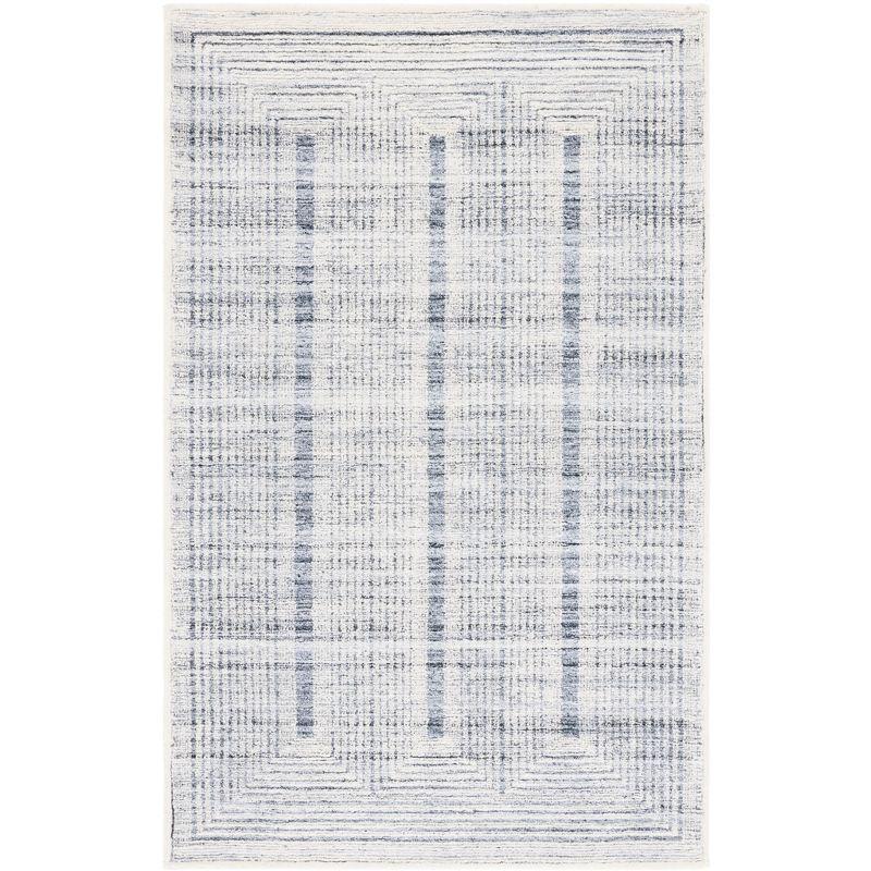 Metro MET991 Hand Tufted Indoor Area Rug - Light Grey/Ivory - 5'x8' - Safavieh