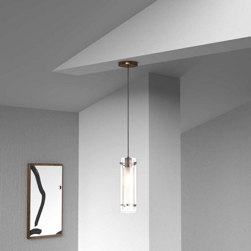 Dainolite Pasha 1 - Light Pendant in  Matte Black