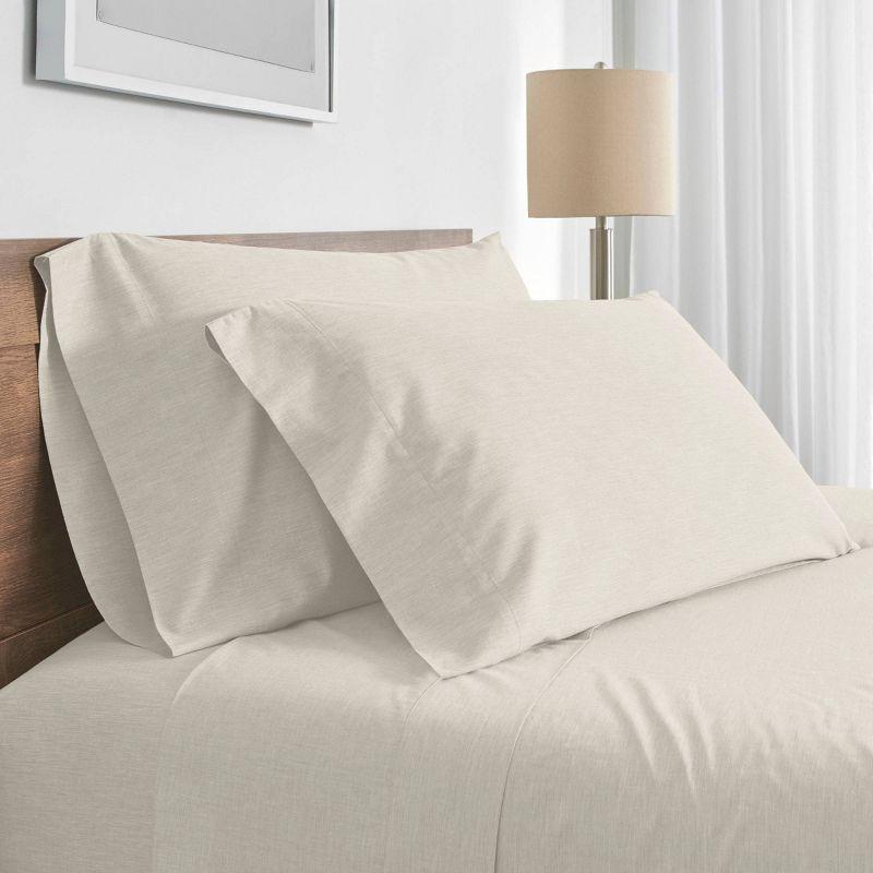 300 Thread Count King Cream Cotton Sheet Set