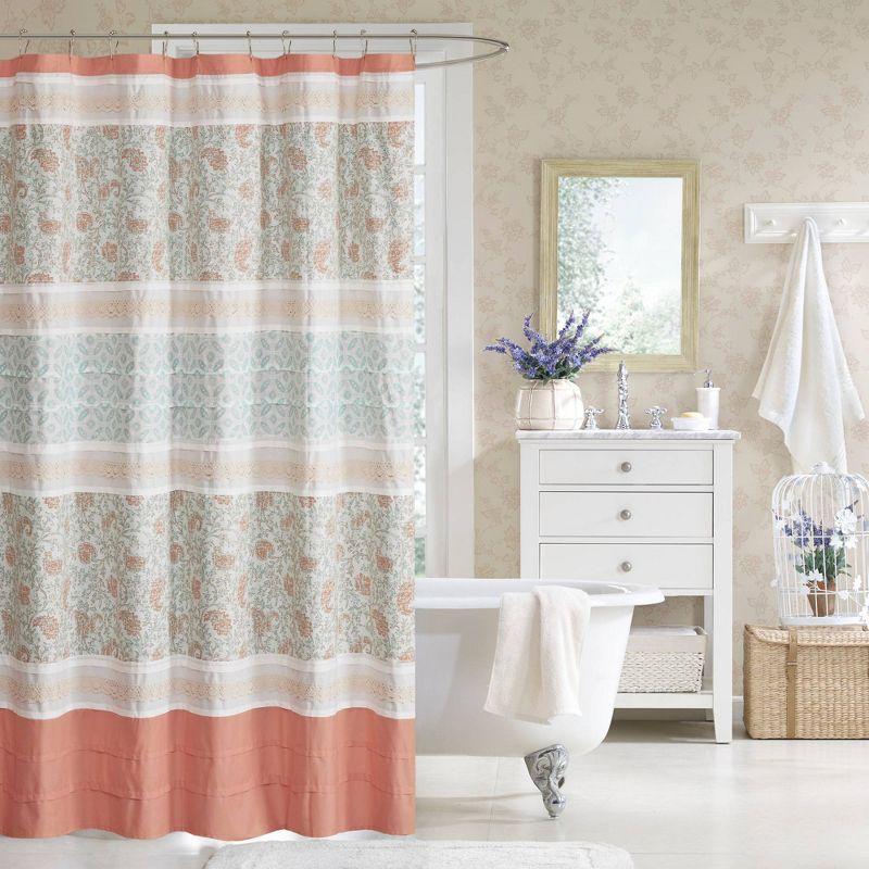 Dawn Cotton Shower Curtain