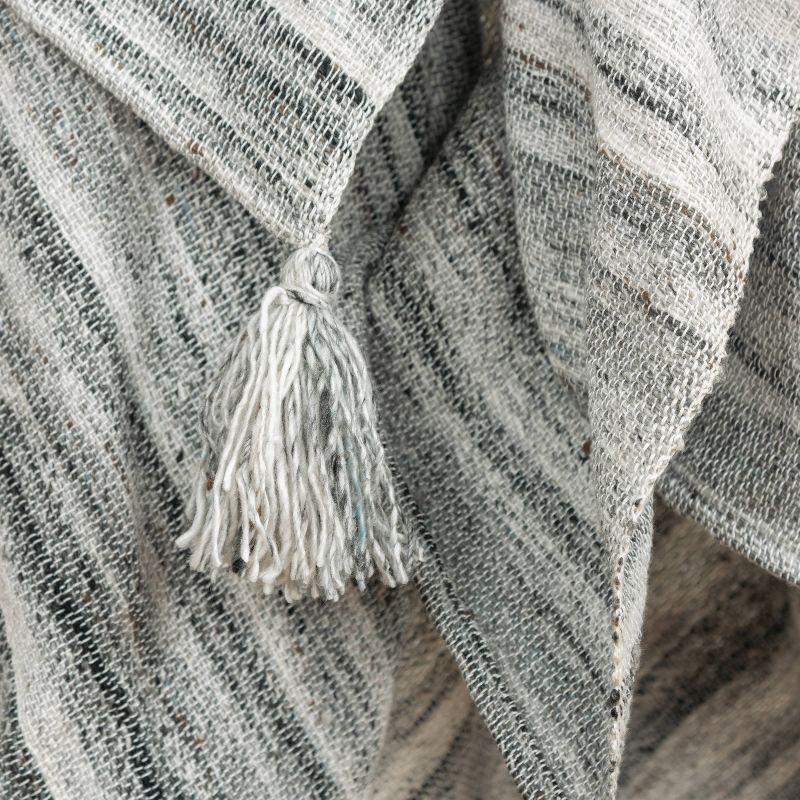 50"x60" Striped Throw Blanket - Rizzy Home