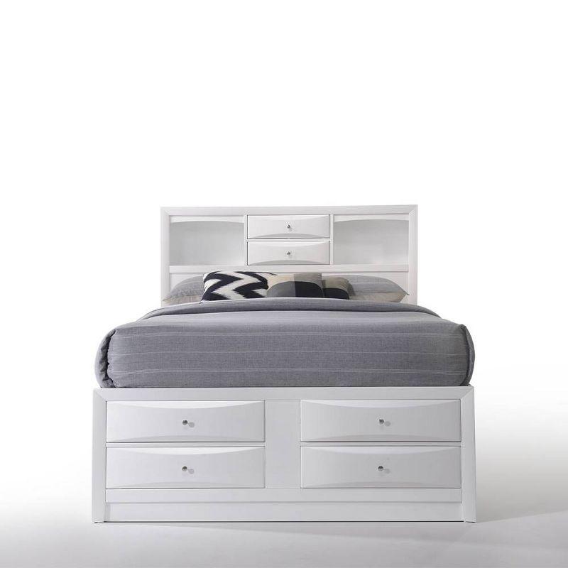 Acme Furniture 86" Full Ireland Bed White