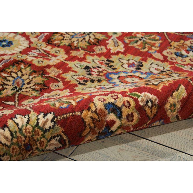 Nourison Timeless Red Area Rug TML17 8'6" x 11'6"