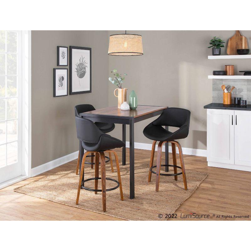 Set of 2 Fabrico Height Barstools - LumiSource