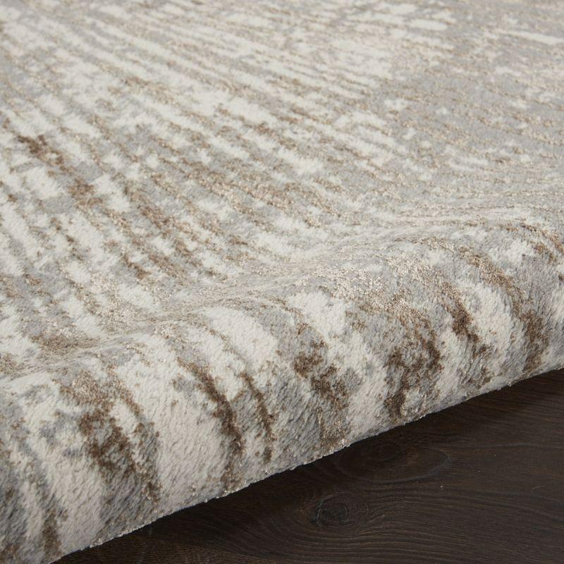 Wrought Studio™ Karlie Abstract Gray Area Rug