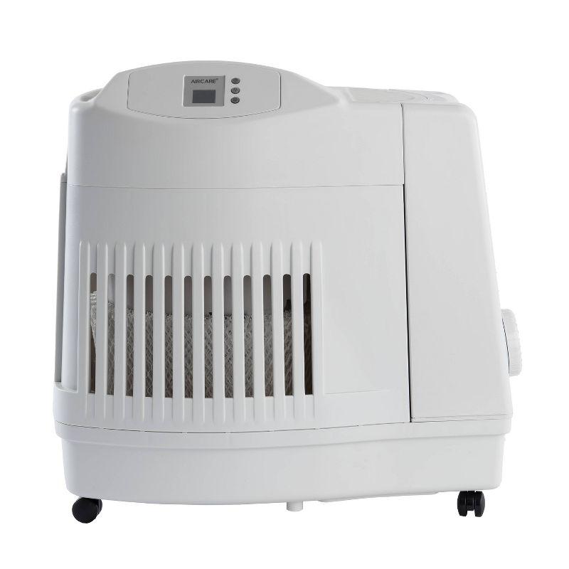 White Console Evaporative Humidifier with Digital Controls