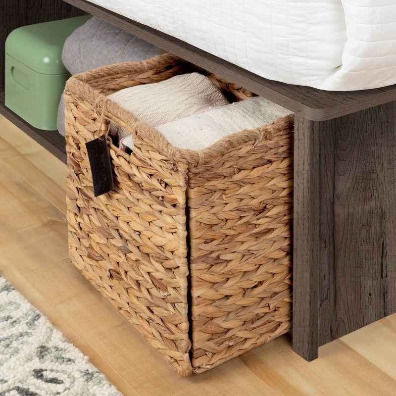 Avilla Storage Bed with Baskets Fall Oak - South Shore