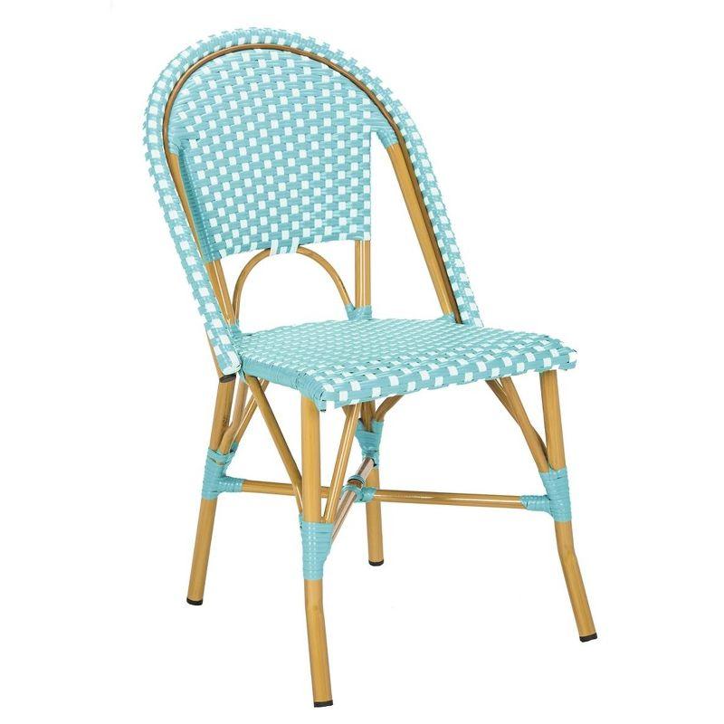 Casidy Polyethylene (PE) Wicker Wicker Outdoor Dining Side Chair