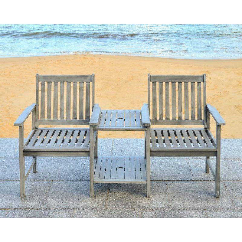 Brea Twin Seat Bench  - Safavieh