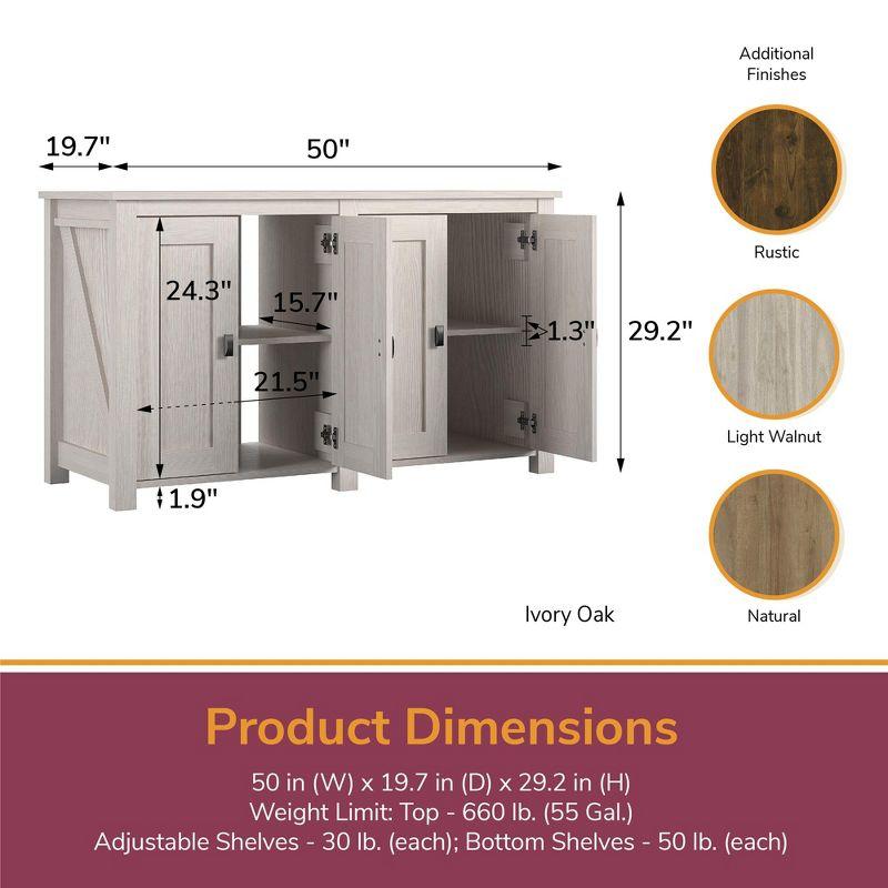 Ollie & Hutch Farmington 55 Gallon Aquarium Stand