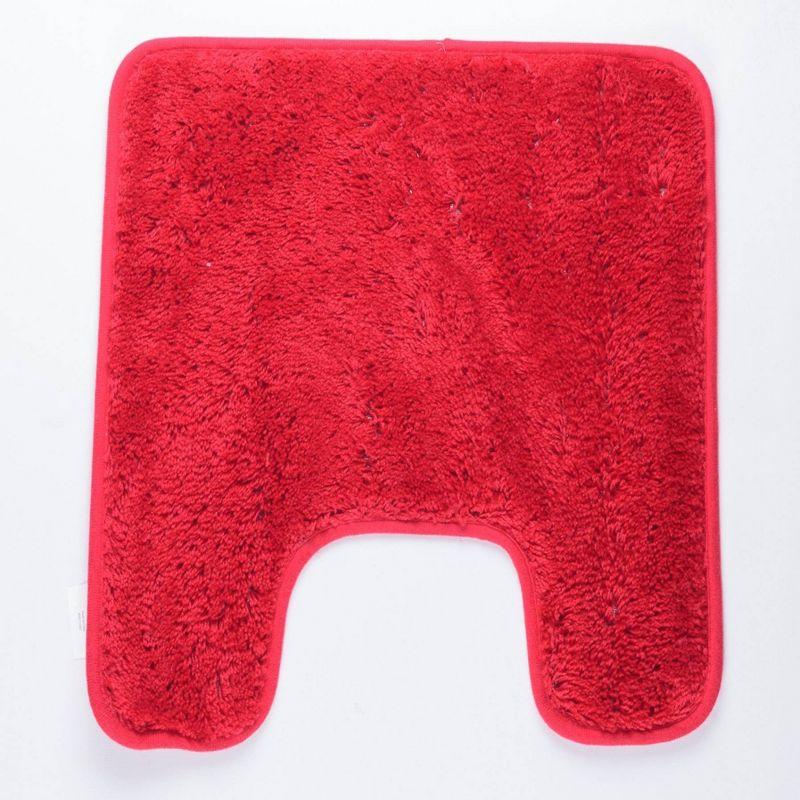 3pc Florence Rug Set Red - Popular Bath