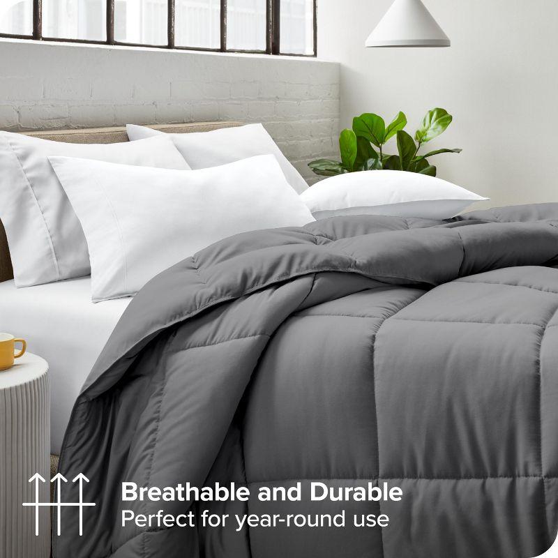Bare Home Premium Ultra Soft Microfiber Reversible Comforter & Reviews | Wayfair