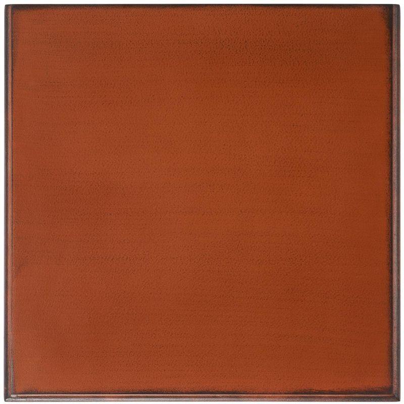 Ernest End Table - AMH4080A - Dark Brown - Safavieh Couture