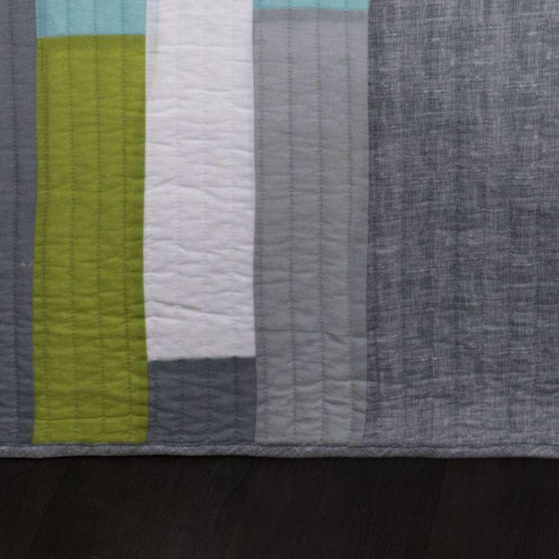 Shelly Reversible Modern & Contemporary Quilt Set