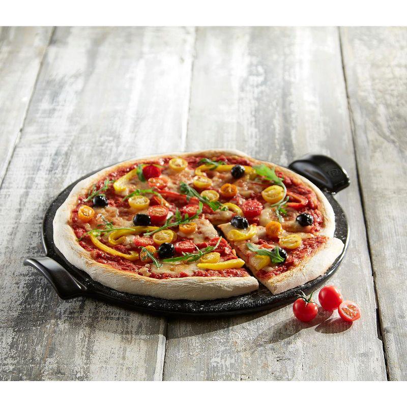 Emile Henry Made in France 14.5-Inch Flame Top Pizza Stone