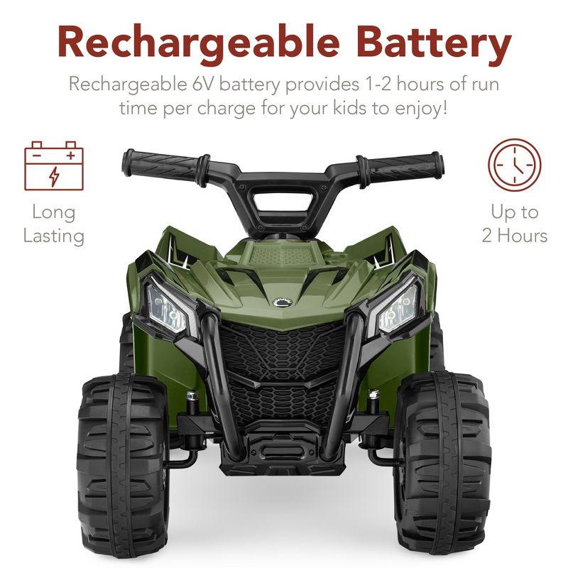 Best Choice Products 6V Kids Ride-On 4-Wheeler Quad ATV Car w/ 1.8mph Max Speed, Treaded Tires