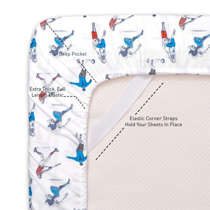 Baseball Sports Kids Bed Sheet Set