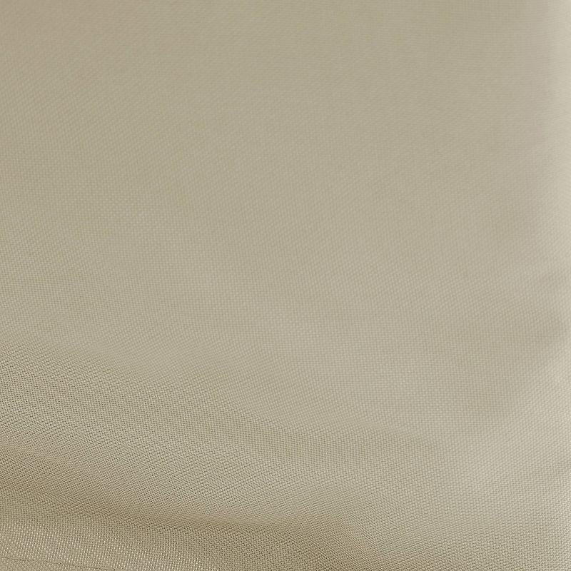 Crosley Outdoor Catalina Round Sectional Furniture Cover, Tan: Vinyl, Fits Wicker Sectional, 90 Day Warranty