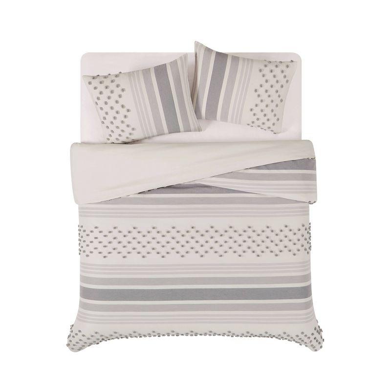Brooklyn Loom Plain Weave Geometric Shapes Duvet Cover Set