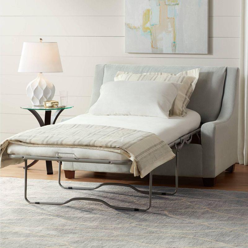 Studio 55D Niles Modern Wood Round Accent Table 17 3/4" Wide Dark Brown Clear Tempered Glass Tabletop for Living Room Bedroom Bedside Entryway Office