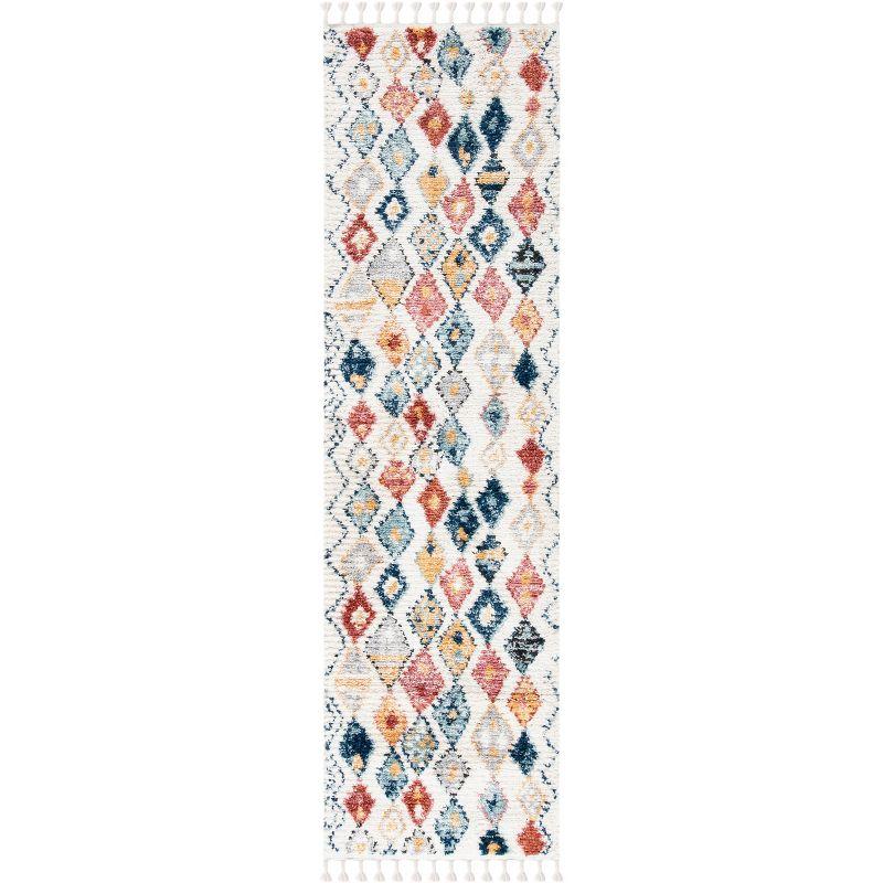 Morocco MRC924 Power Loomed Runner Rug - Ivory/Multi - 2'2"x7' - Safavieh.