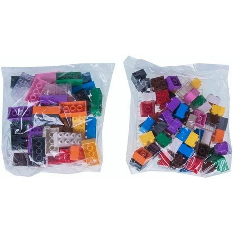Strictly Briks Toy Large Building Blocks For Kids and Toddlers, Big Bricks Set For Ages 3 and Up, 12 Rainbow Colors, 108 Pieces