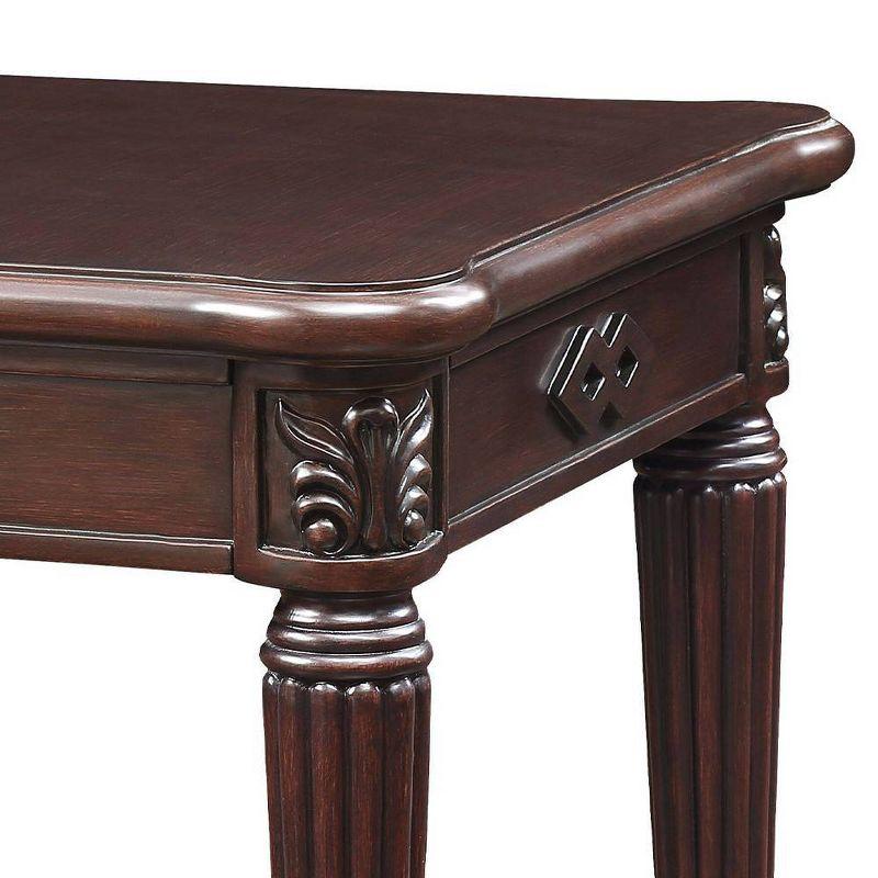 Caudillo Solid Wood Top End Table