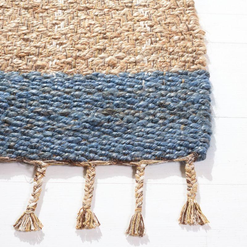 Sand & Stable™ Kevin Hand-Woven Cotton/Jute Gray/Beige Area Rug