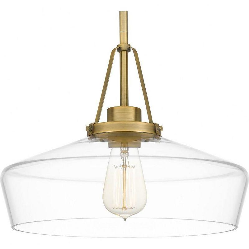 Quoizel Lighting Haven 1 - Light Pendant in  Aged Brass