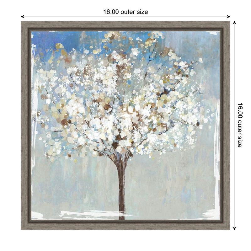 Amanti Art Winter Still Tree by Asia Jensen Framed Canvas Wall Art