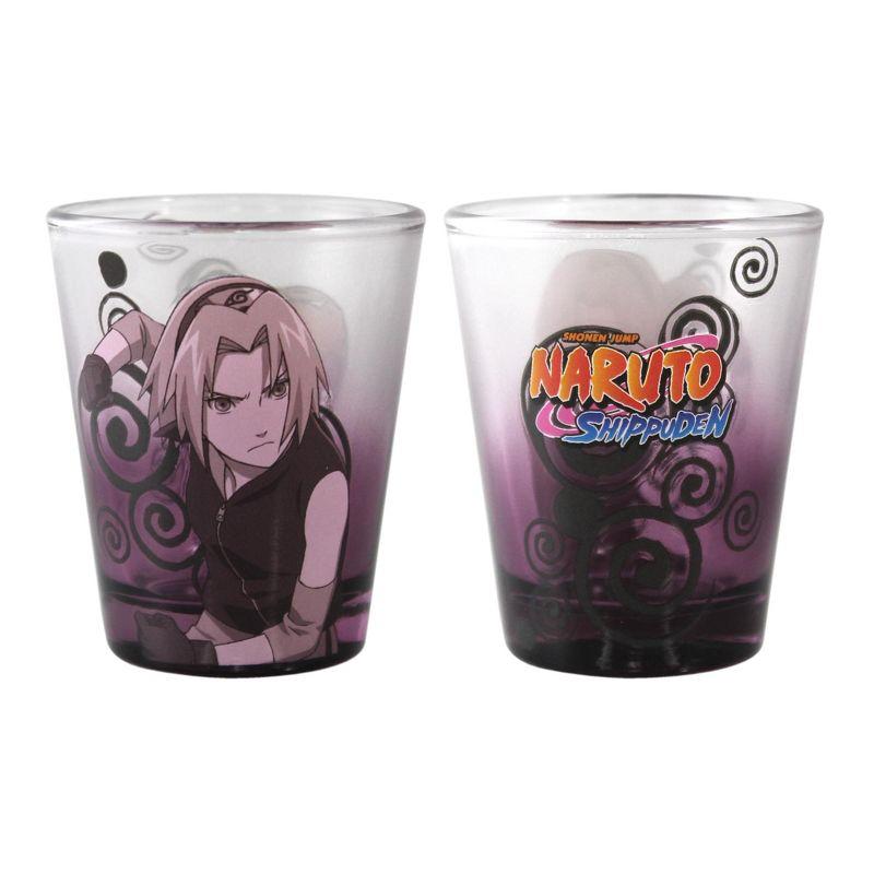 Just Funky Naruto Shippuden 1.5oz Shot Glasses Set of 4