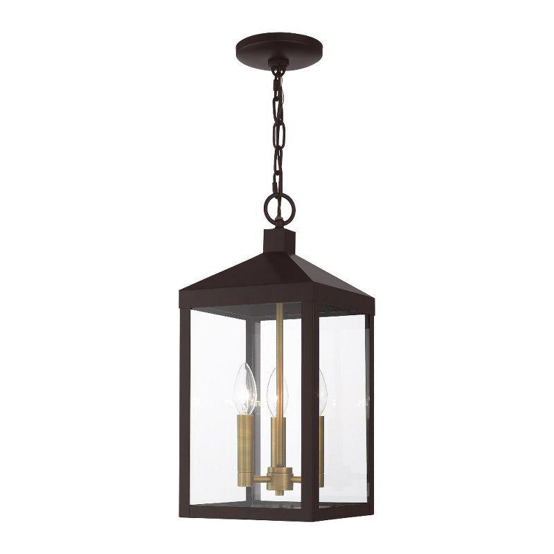 Livex Lighting Nyack 3 - Light Pendant in  Bronze