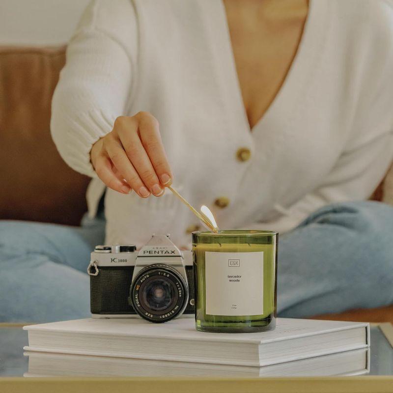 Craft & Kin Premium Soy Candle Lavender Woods