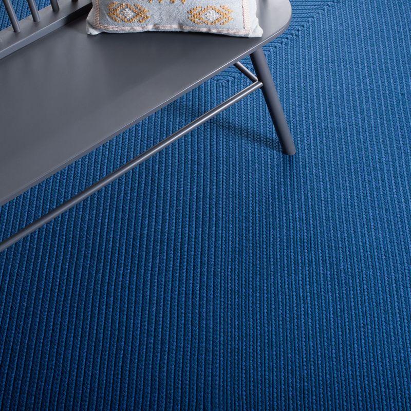 Braided BRD315 Hand Woven Accent Rug - Blue - 2'x3' - Safavieh.