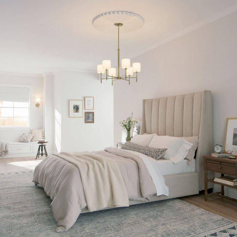 Kichler Lighting Ali 6 - Light Chandelier in  Brushed Natural Brass