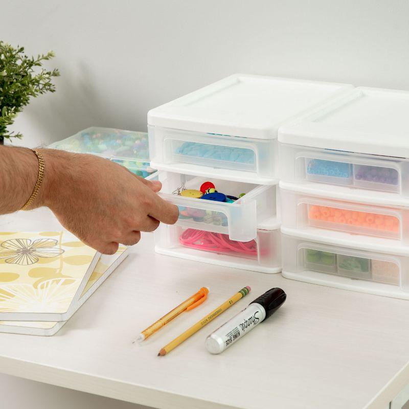 Plastic Desk Organizer Set