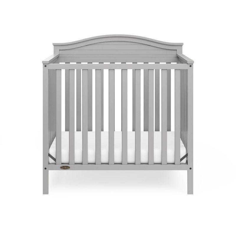 Graco Stella 4-in-1 Mini Convertible Crib with Mattress