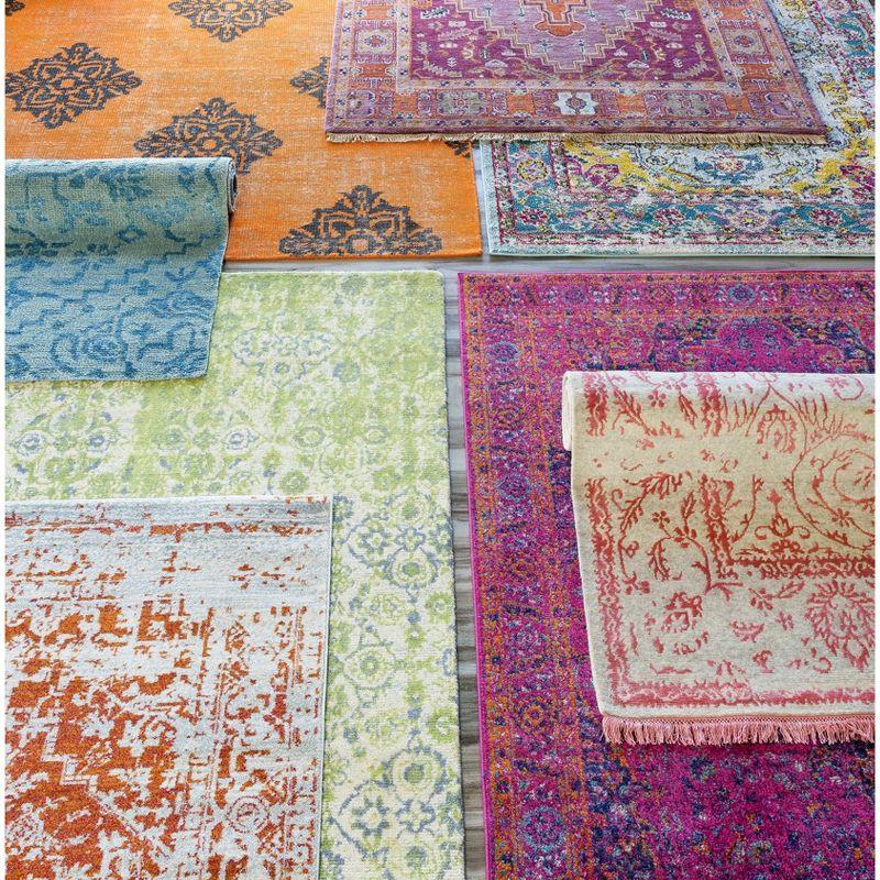 Livabliss 2'7"x7'3" Worsham Traditional Rug Orange